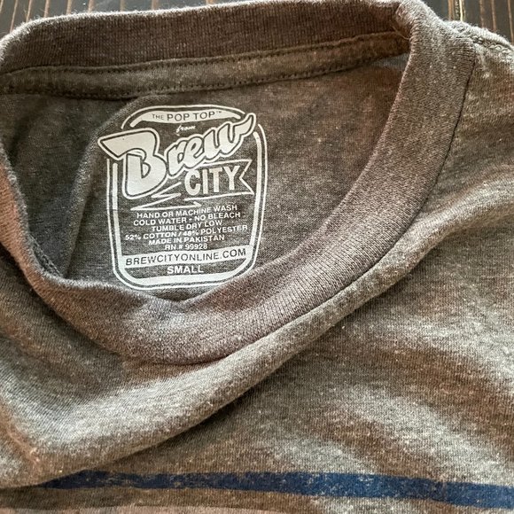 Used Men's Beer City Dallas Texas Tee Shirt - Picture 5 of 5